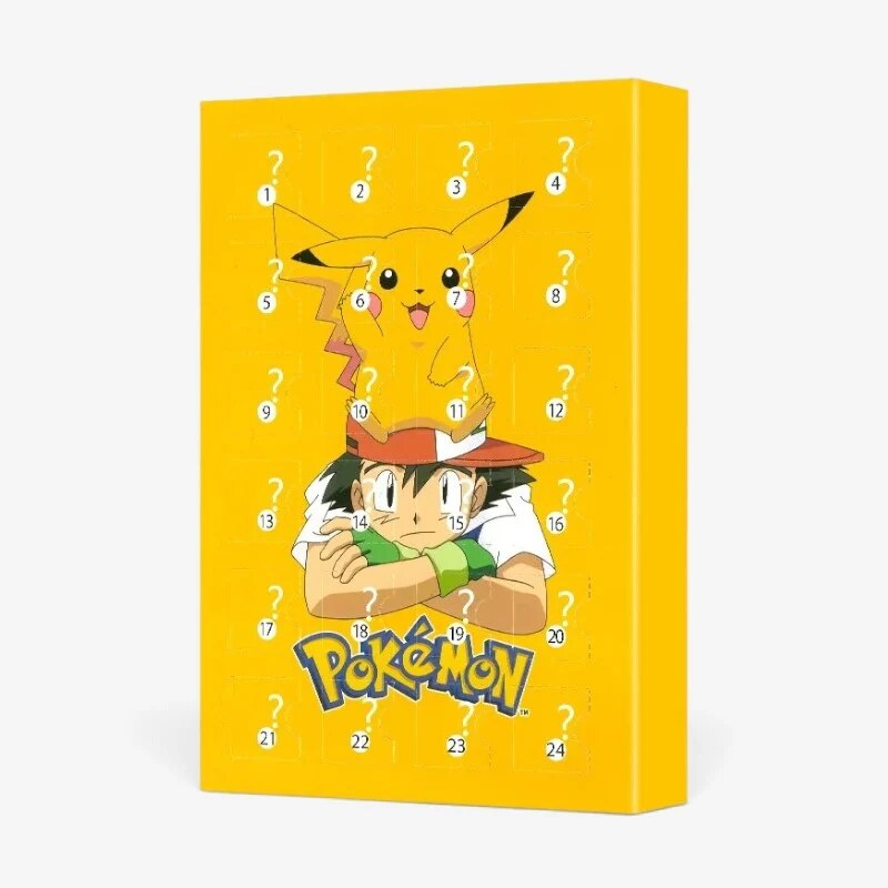 Pokémon Advent Calendar – collectible figures, countdown design