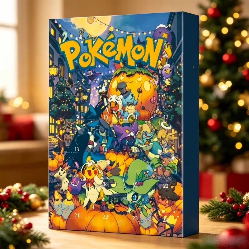 Pokémon Advent Calendar – collectible figures, countdown design