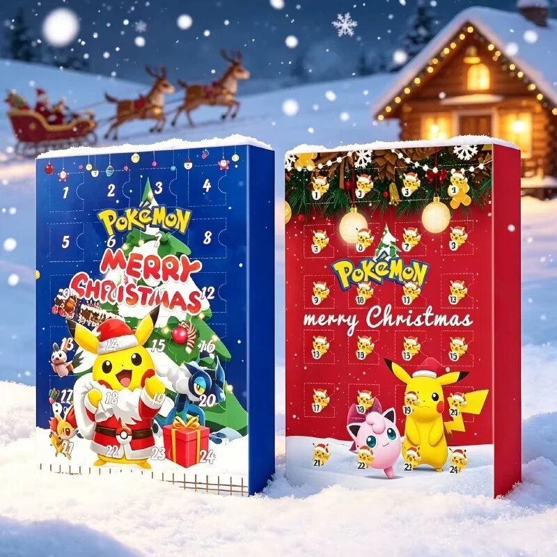 Pokémon Advent Calendar – collectible figures, countdown design