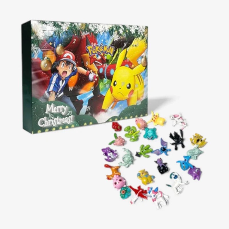 Pokémon Advent Calendar – collectible mini figures, daily surprises
