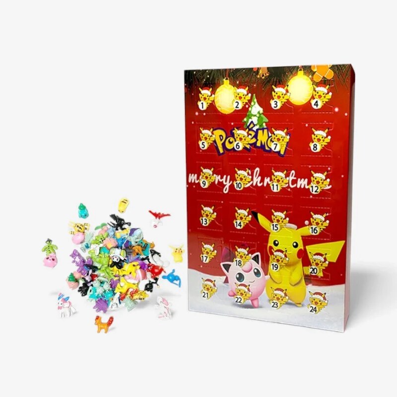 Pokémon Advent Calendar – collectible mini figures, daily surprises