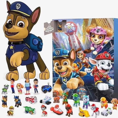 Paw Patrol Advent Calendar – toy figures, 24 daily collectibles