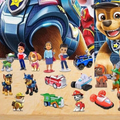 Paw Patrol Advent Calendar – toy figures, 24 daily collectibles