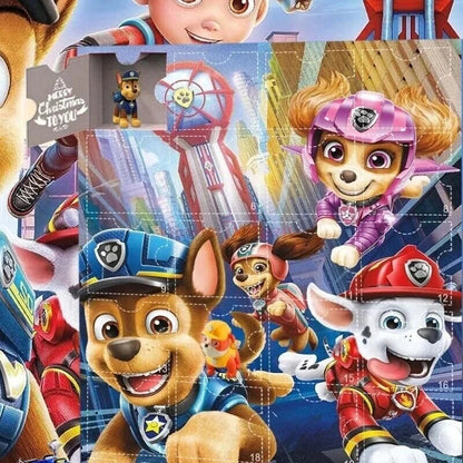 Paw Patrol Advent Calendar – toy figures, 24 daily collectibles