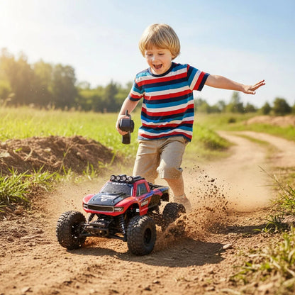 Amphibious RC Truck – water-resistant off-road terrain play