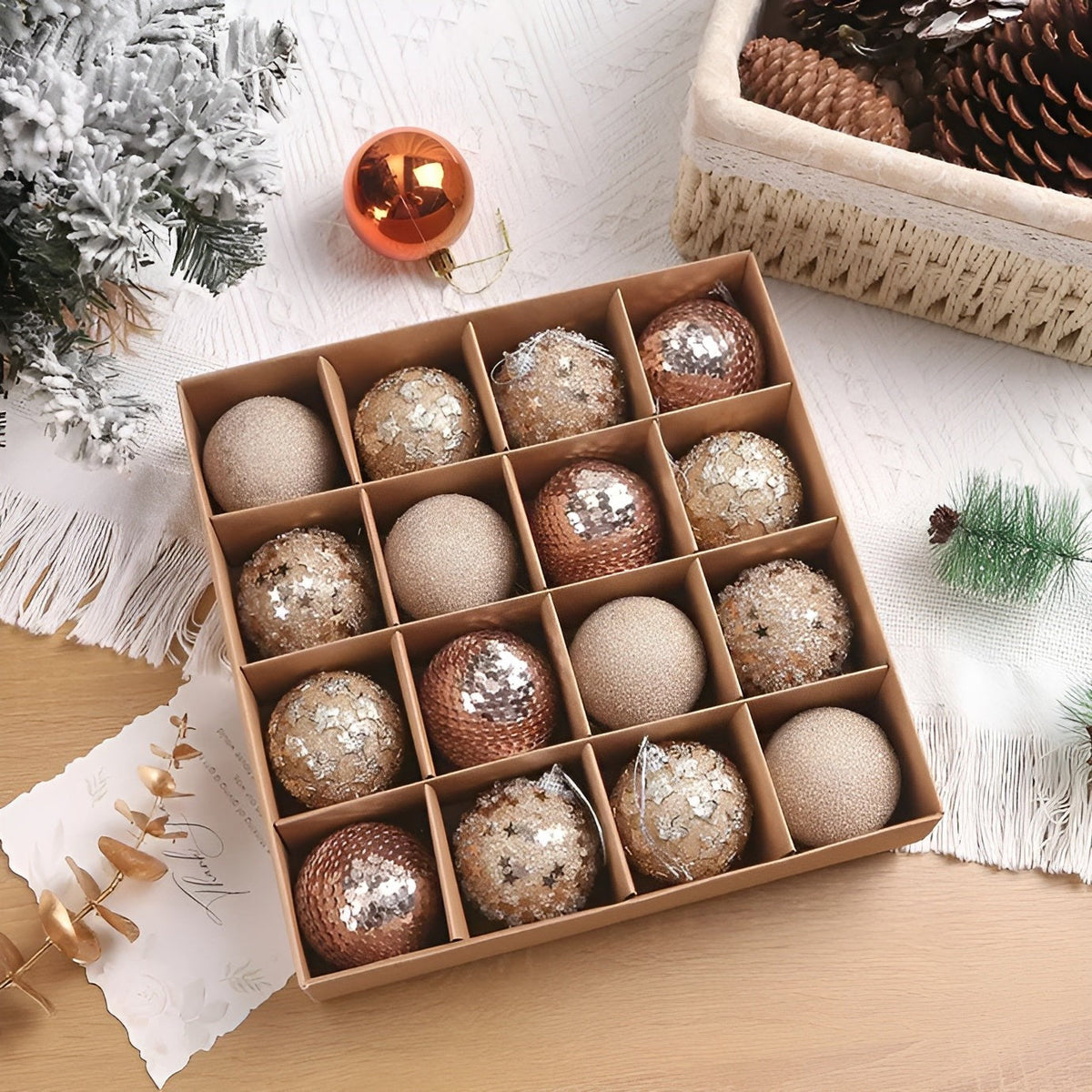 Boxed Christmas Baubles