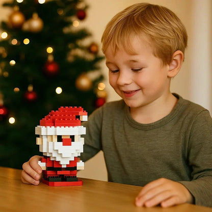 Building Block Figures – Nine Festive Characters, Self-Assemble