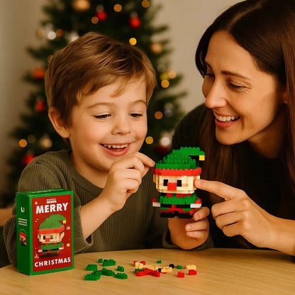 Building Block Figures – Nine Festive Characters, Self-Assemble