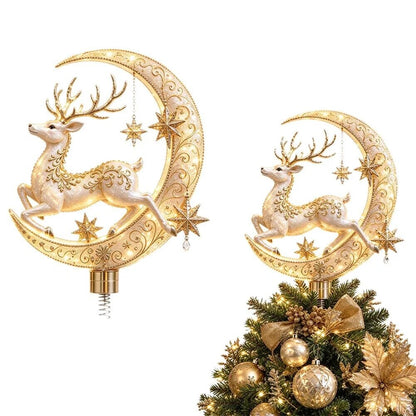 Christmas Tree Topper – LED light, four distinct styles