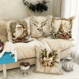 Christmas Velvet Cushion Covers – festive designs, soft blend