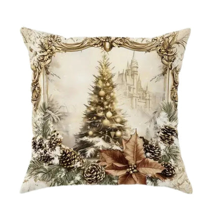 Christmas Velvet Cushion Covers – festive designs, soft blend