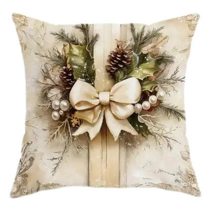Christmas Velvet Cushion Covers – festive designs, soft blend
