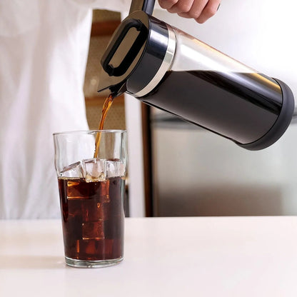 Cold Brew Coffee Maker – glass pitcher, circle flow filter, quick brewing