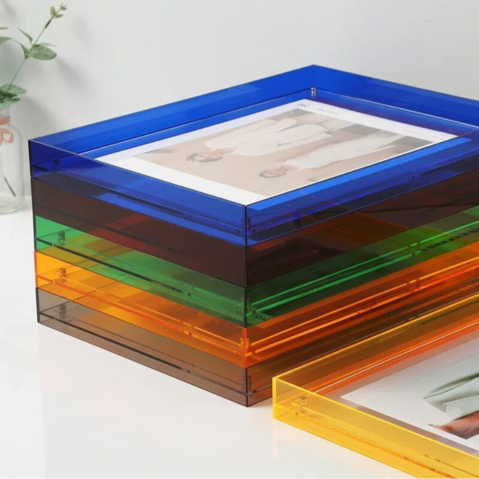 Coloured Acrylic Photo Frame