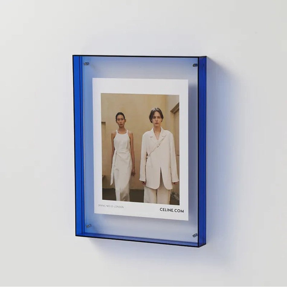 Coloured Acrylic Photo Frame