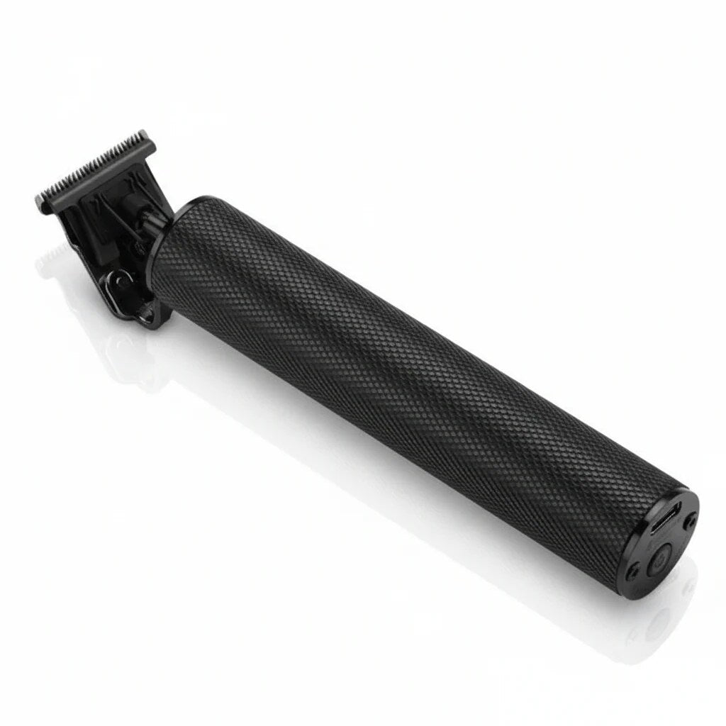 Cordless Hair Trimmer – T blade, multiple guard lengths, rechargeable