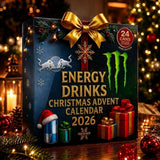 Energy Drink Advent Calendar 2026 – 24 Can Ornaments to Hang