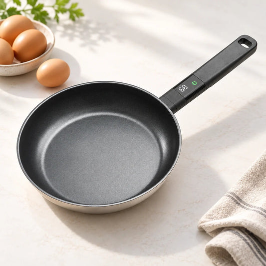 Digital Fry Pan – nonstick, induction-ready, temperature display