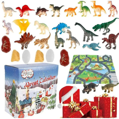 Dinosaur Advent Calendar – daily surprises, figures, play field