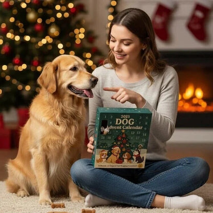 Dog Advent Calendar – daily surprises, mixed toys, all sizes