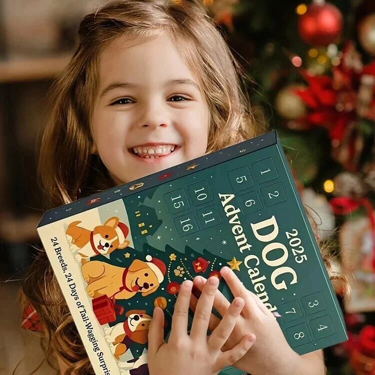Dog Advent Calendar – daily surprises, mixed toys, all sizes
