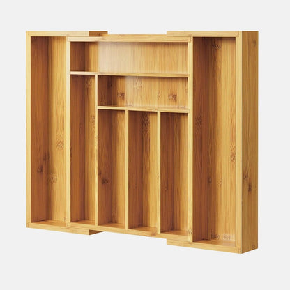 Expandable Bamboo Drawer Organiser