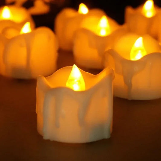 Flickering LED Tea Lights