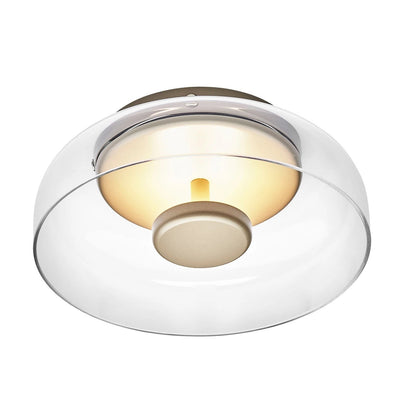 Glass Bowl Ceiling Light