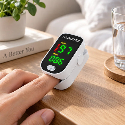 Glucose Monitor – portable, non-invasive, LED display