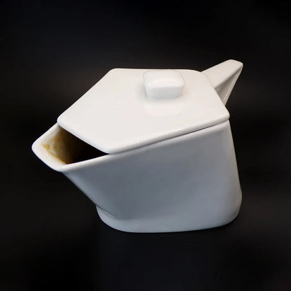 Gravy Boat with Warming Base – microwave heated, dishwasher safe
