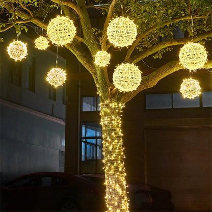 Hanging LED Light Balls