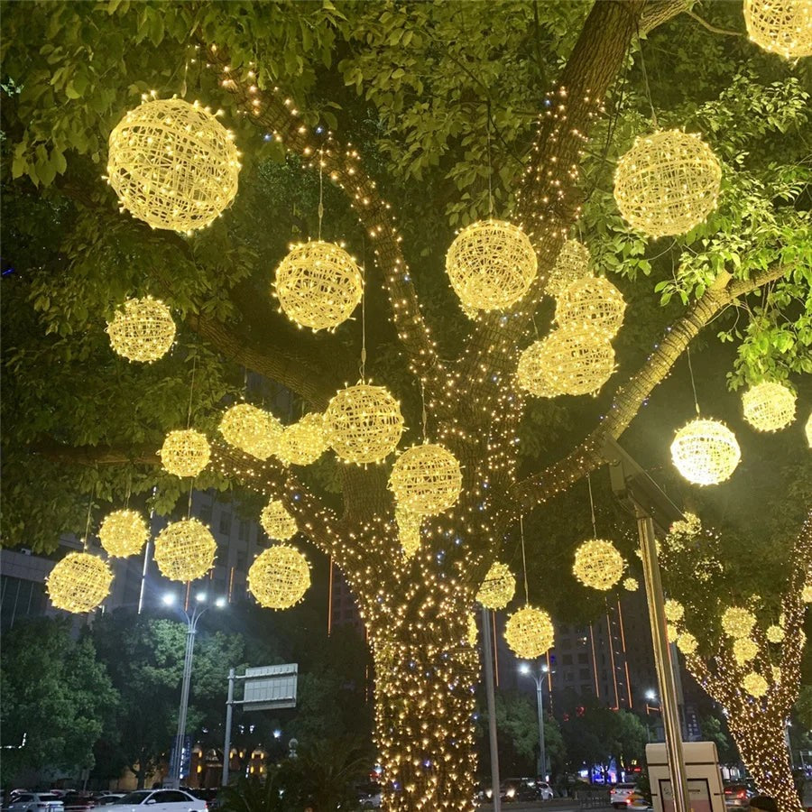 Hanging LED Light Balls