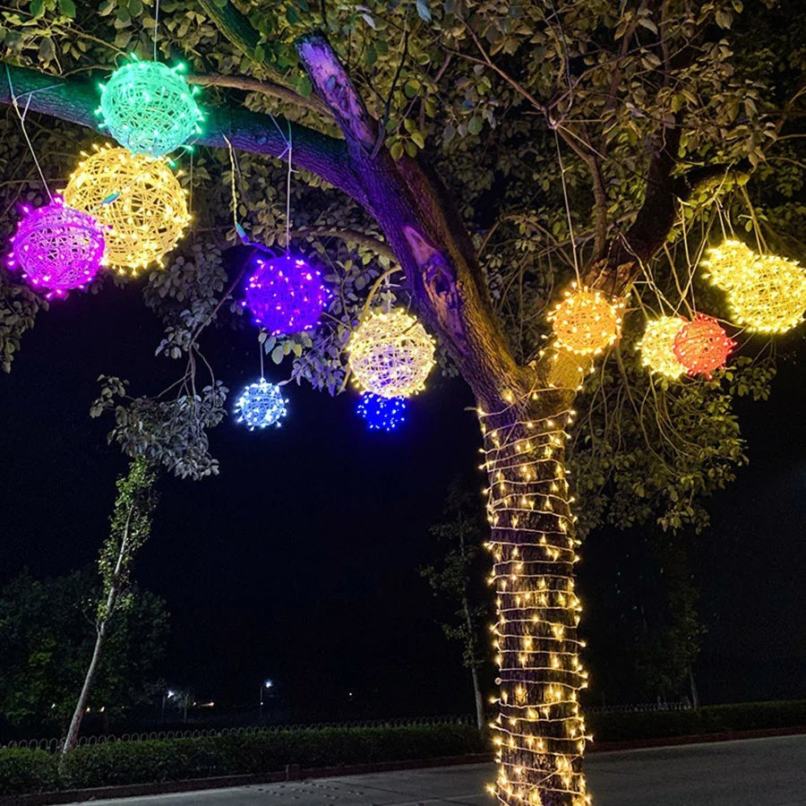 Hanging LED Light Balls