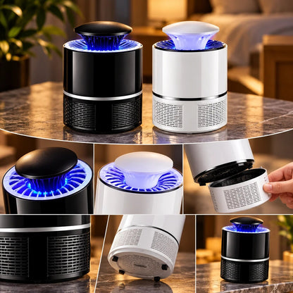 Insect Lamp Trap – silent operation, USB powered, camping