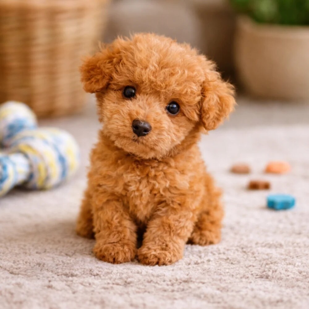Interactive Plush Puppy – touch-responsive, lifelike movements