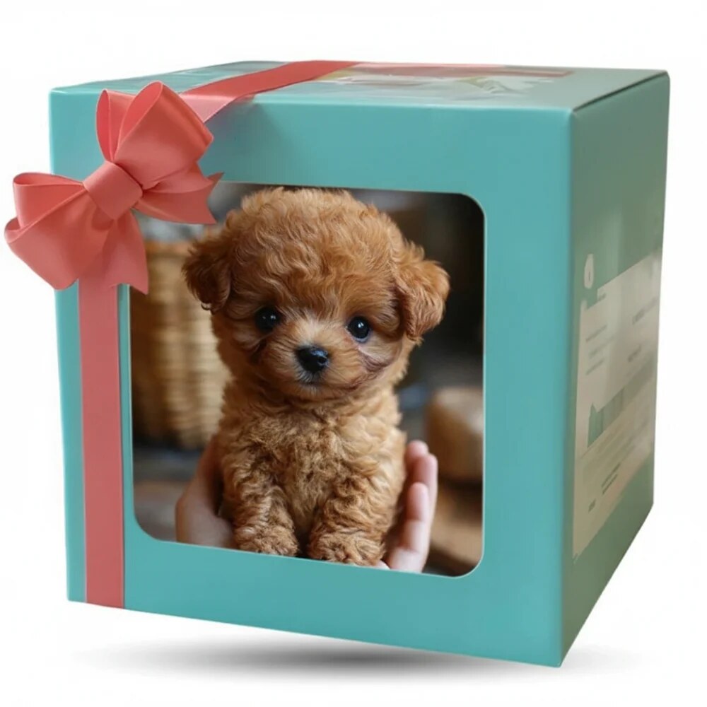 Interactive Plush Puppy – touch-responsive, lifelike movements