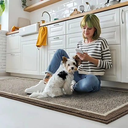 Kitchen Mat – anti-slip backing, durable polypropylene, three colours