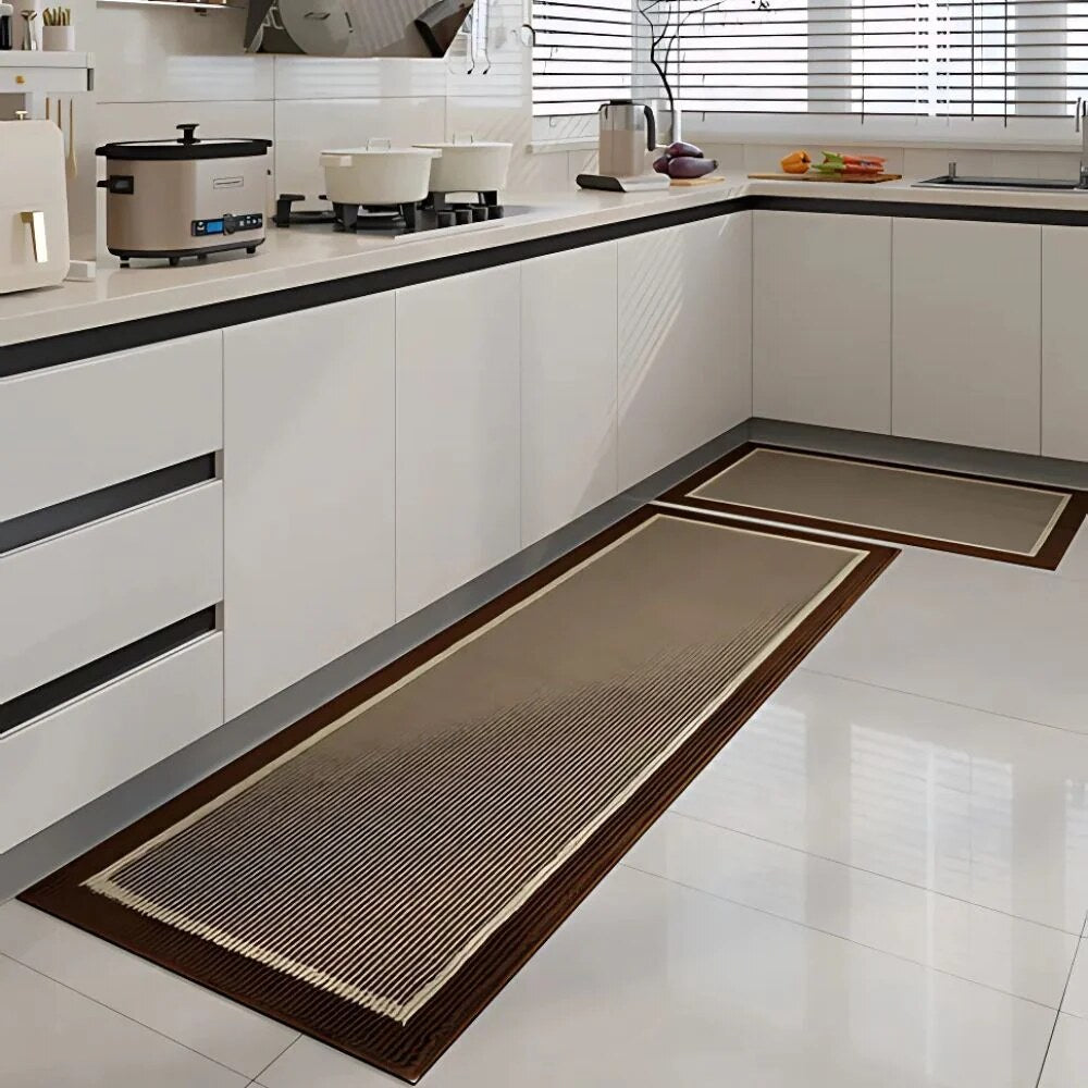 Kitchen Mat – anti-slip backing, durable polypropylene, three colours