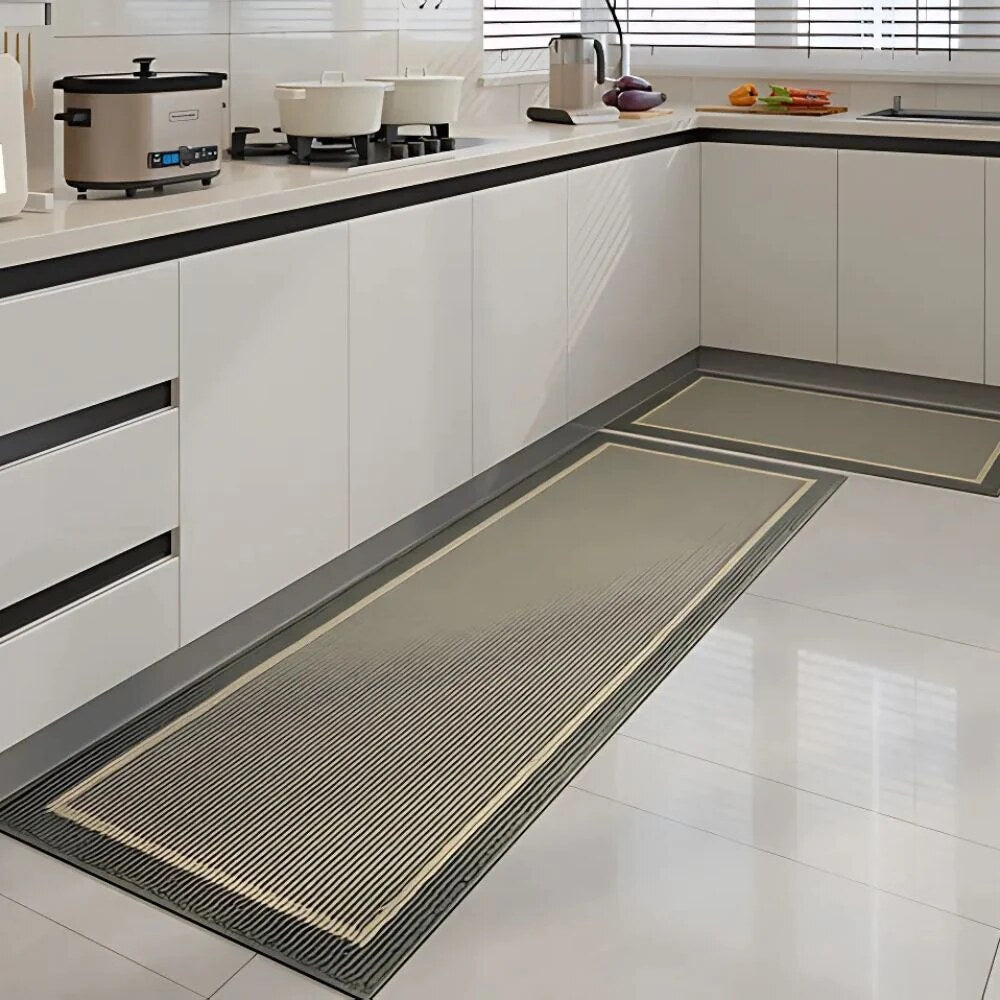 Kitchen Mat – anti-slip backing, durable polypropylene, three colours
