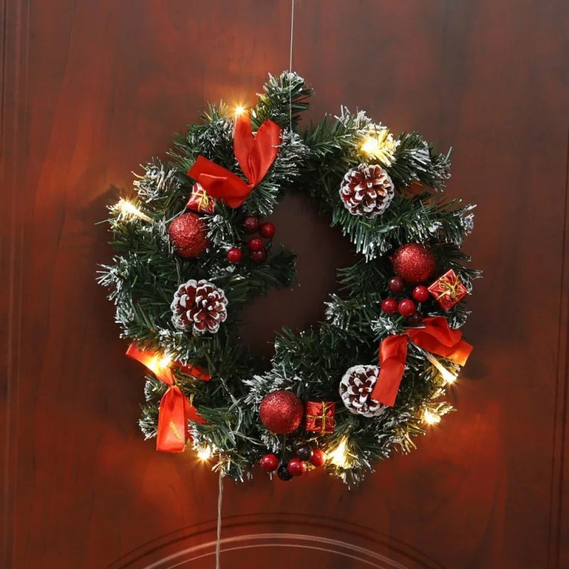 LED Christmas Wreath