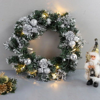 LED Christmas Wreath