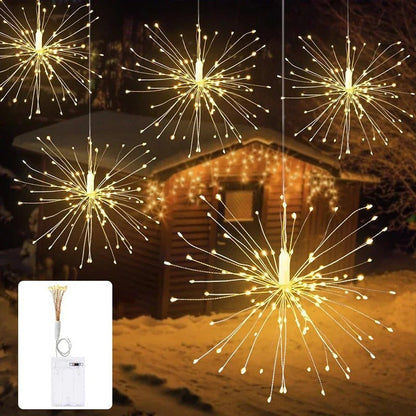 LED Firework Hanging Light
