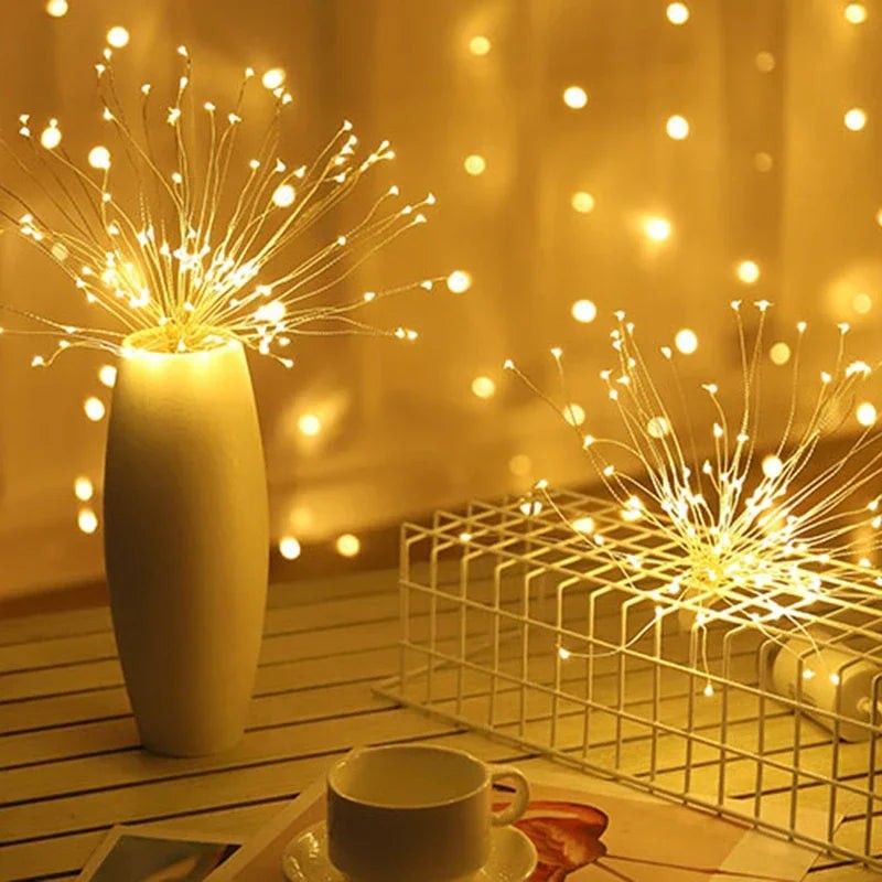 LED Firework Hanging Light