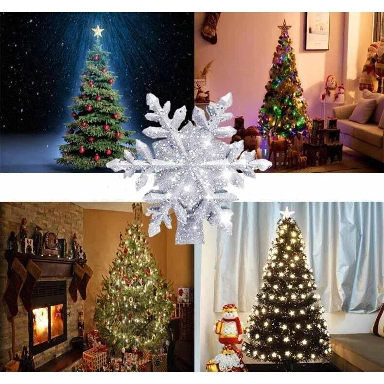 LED Tree Topper – rotating projector, three designs