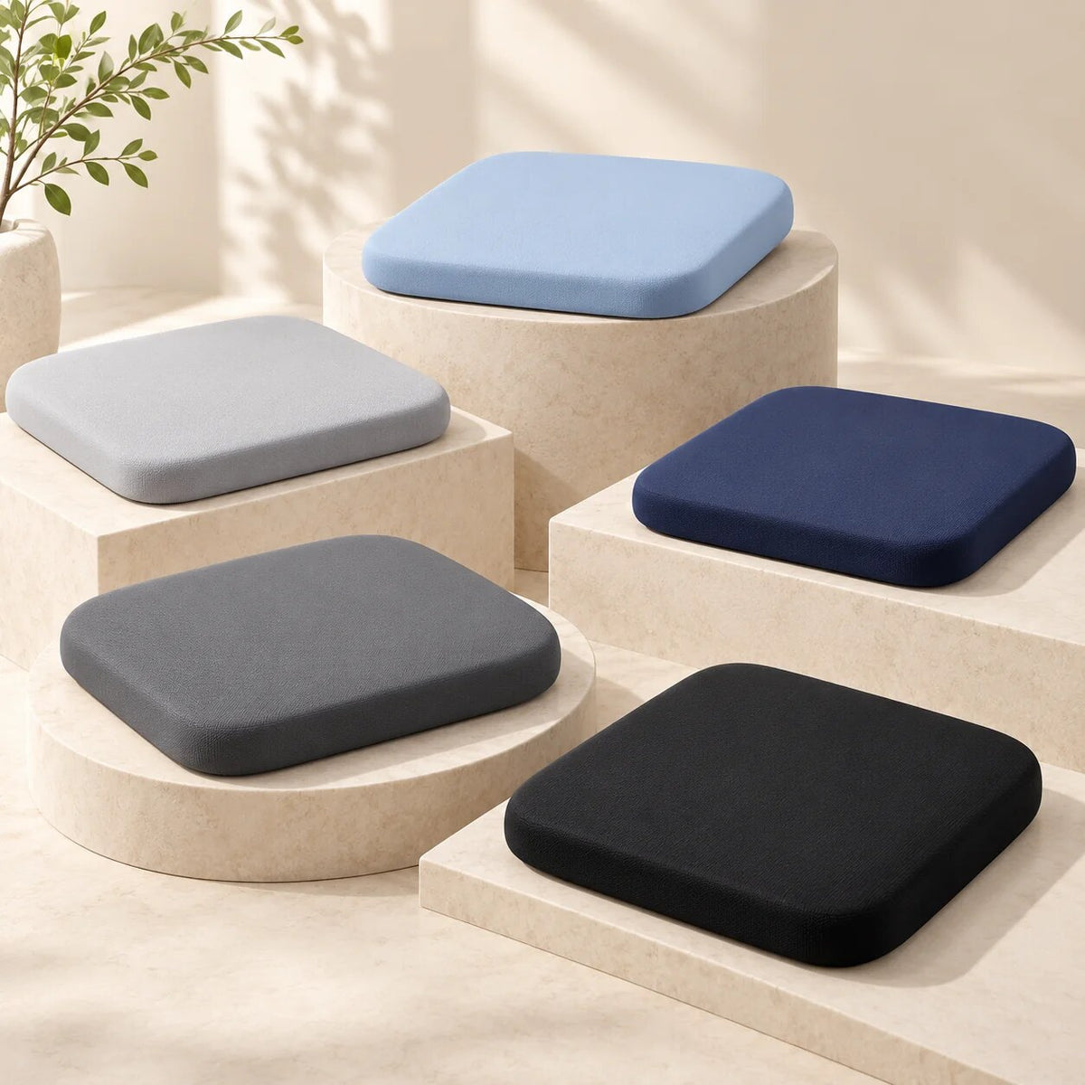 Memory Foam Cushion – orthopedic support, ergonomic design