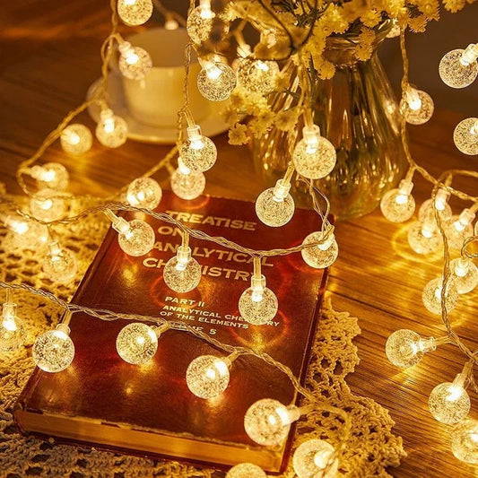 Milky Globe Fairy Lights