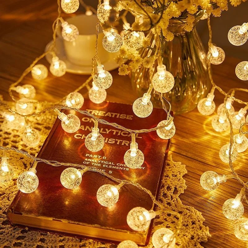 Milky Globe Fairy Lights