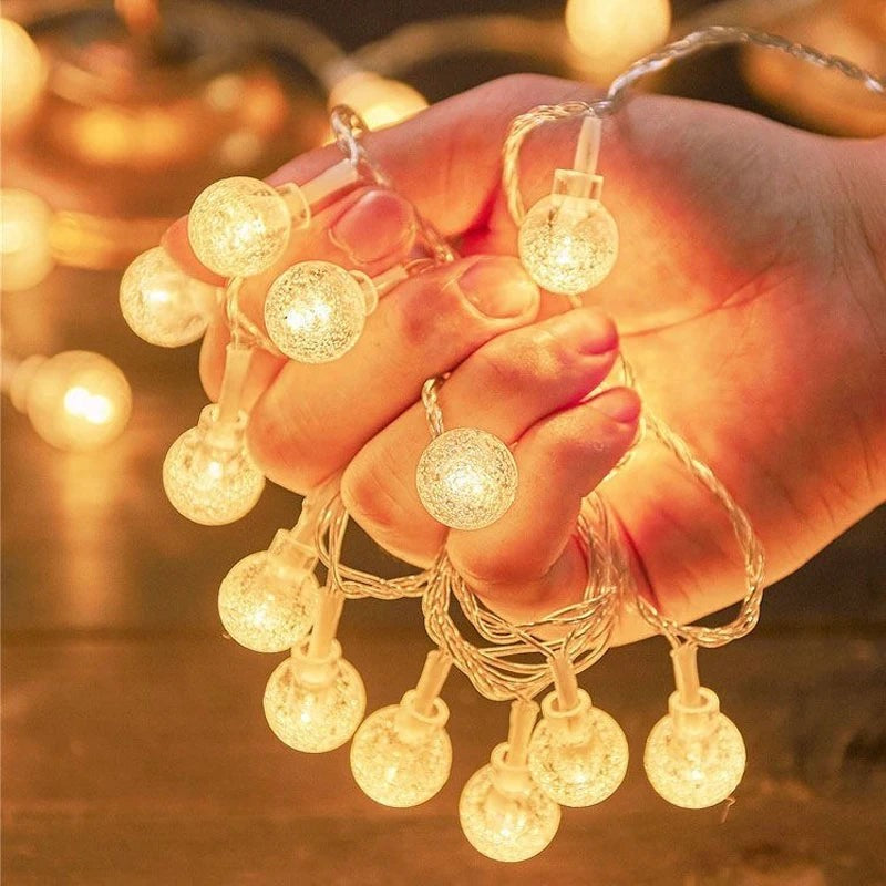 Milky Globe Fairy Lights