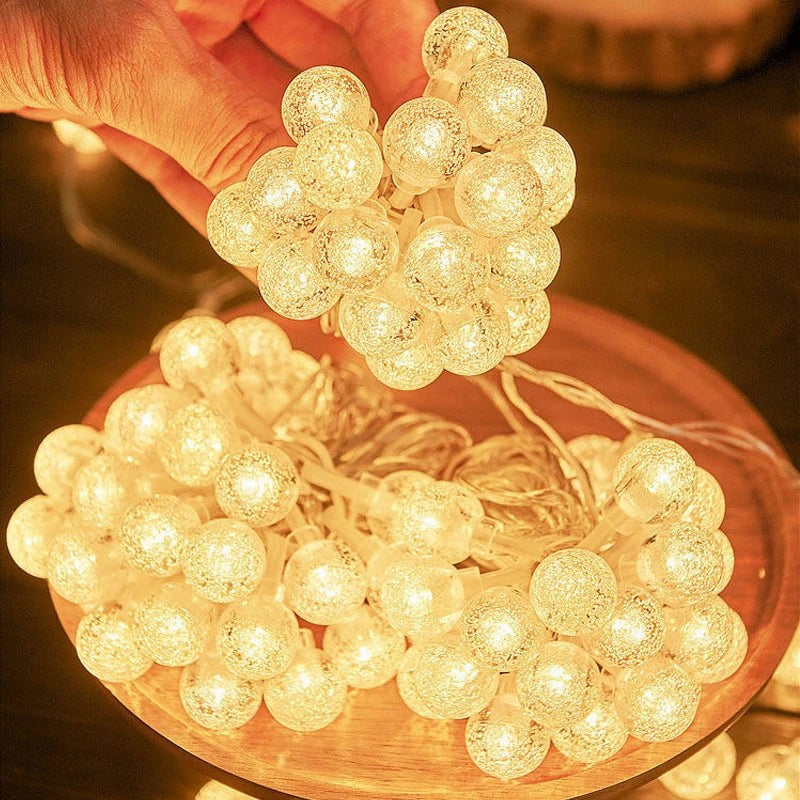 Milky Globe Fairy Lights