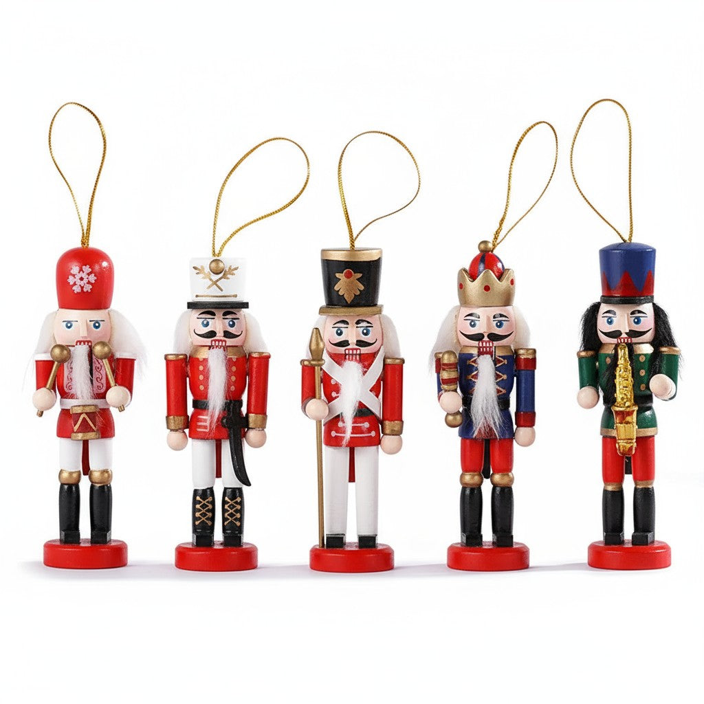 Mini Nutcracker Tree Decorations